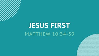 Jesus First - Daily Devotion