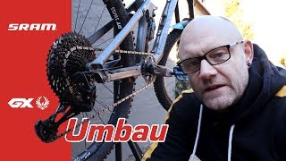 Montage einer 1x12 Sram GX Eagle Schaltung | Canyon Strive | TechCheck #5