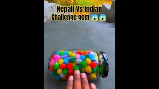 Nepal 🇳🇵 Vs Indian 🇮🇳 Challenge gem 😱 kasle jitla tw sashi haru JayNepal 🇳🇵🇳🇵#challenge #shorts #new