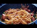 【料理】トルコライスを作る cooking　ナポリタン　ピラフ　とんかつ