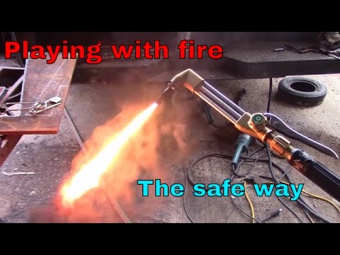 Acetylene torch basics Acetylene torch basics