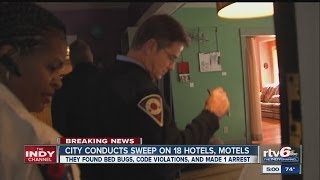 Indianapolis hotels receive surprise inspections