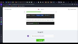 44 Module 5 Quiz | Introduction to Python | Sololearn