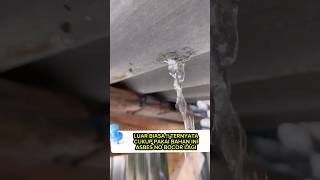 Extraordinary !! easy way to deal with asbestos leaks #shorts #short #diy #tips