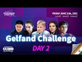 JBCCT: Gelfand Challenge | Day 2 | Srinath & Soumya | English Commentary | Ft. GM Surya