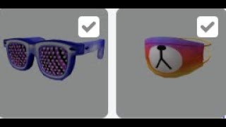 How To Wear 2 Face Items On Your Face At Once Roblox - how to wear 2 face accessories on roblox roblox muscle