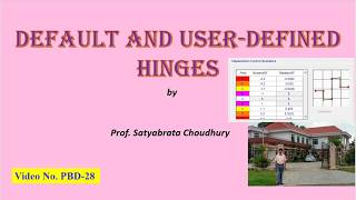 DEFAULT AND USER-DEFINED HINGES