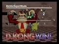 【第二十回】赤字覚悟の贈り物 vs バルザードたん【winners二回戦第二試合】 64スマブラcpuトナメ実況