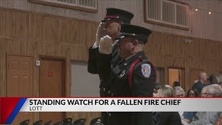 Hutto Honor Guard Pays Tribute to Fallen Fire Chief Caleb Miller