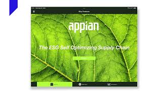Design & Automate ESG Management Workflows with the Appian Low-Code Platform