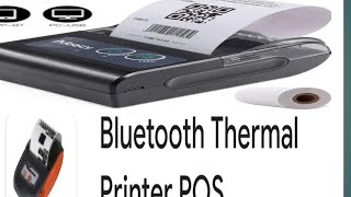 How to download, setup and use Bluetooth thermal printer App for recharge card \u0026 general printing