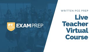 PT Exam Prep | Live Teacher Virtual Course Overview