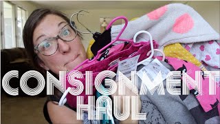 HUGE CONSIGNMENT HAUL - KIDS BACK TO SCHOOL \u0026 WINTER GEAR