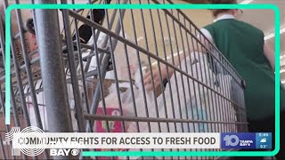 Community fights for access to fresh food