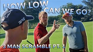 3 Man Scramble (Part 1) - How Low Can We Go?