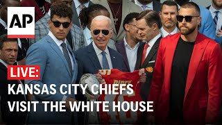 LIVE: Kansas City Chiefs visit the White House
