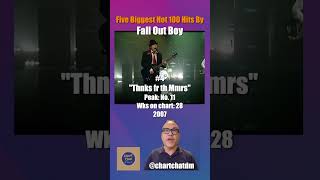 Fall Out Boy - Five Biggest Hits on the Hot 100 #falloutboy #patrickstump