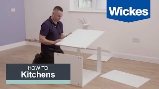 How to Build a Kitchen Cabinet with Wickes