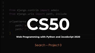 Search (Project 0) - CS50's Web Programming with Python and Javascript 2020