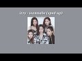 itzy - wannabe (sped up w/ eng lyrics)