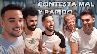 ILLOJUAN en CONTESTA MAL Y RÁPIDO ft. ANDRÉS, GUILLE, EVON Y MARCOS