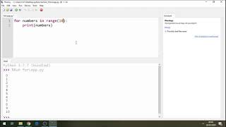 Python for beginners for loops| learn for loops in 2 minutes | easily done clean code