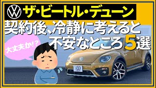 フォルクスワーゲン ザ・ビートル・デューン契約後、冷静に考えると不安なところ５選,VOLKSWAGEN,The Beetle Dune,593