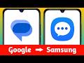 How to Change Default Messaging App Samsung 2026 || Google Message to Samsung Message App