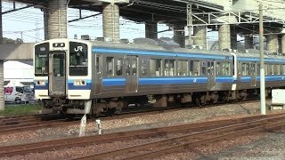 【山陽本線】JR西日本213系電車6連　未改造車 + 体質改善車