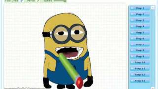 How to Draw a Minion (Despicable Me) - Drawing Tutorial