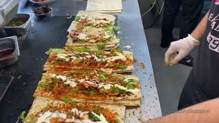 How to make lavash doner / retired doner kebab masters / THE BEST TURKISH DISHES