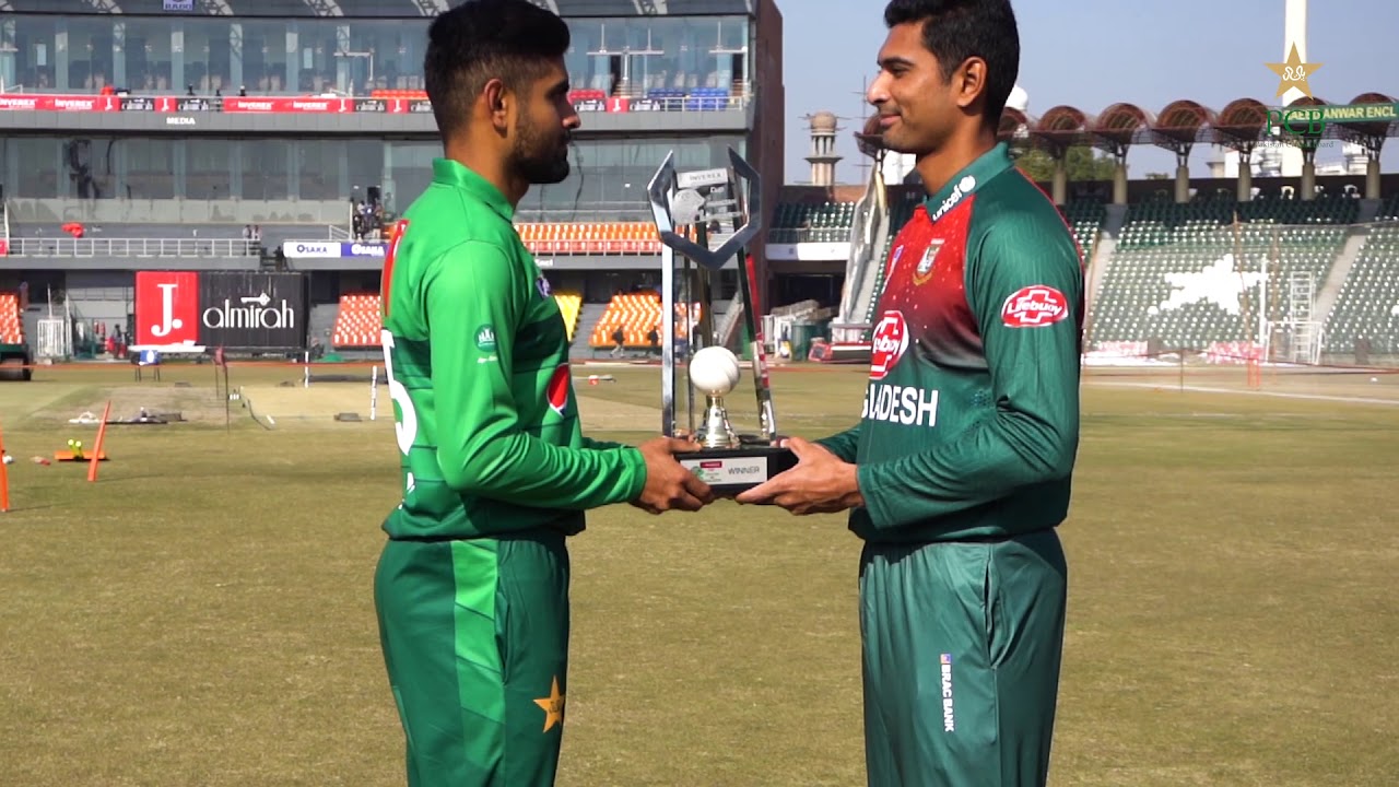 Pakistan Vs Bangladesh T20I Series Trophy Unveiling Ceremony - YouTube