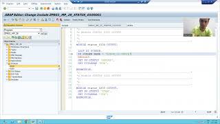 27 - Module Pool Programming - Changing the Screen Fields Properties Part2