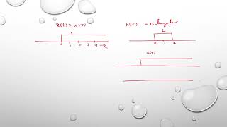 9. Convolution Integral - Unit step with rectangular pulse - Part1