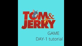 Tom and Jerry game using javascript code in (code.org) [DAY-1] Tutorial