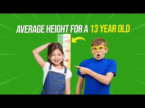 What is considered tall for a 13 year old?