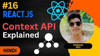 Context-API Explained | createContext, useContext | React.js Full Course #16