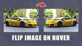 How to Flip Image on Hover with CSS - Tutorial