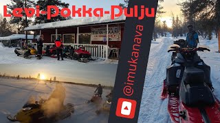 Epic Snowmobiling Adventure in Finnish Lapland! | Moottorikelkkailua Levillä | 1/2025