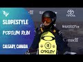 Cameron Spalding celebrates maiden career podium | Calgary | FIS Snowboard