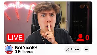 I Went Live On A Secret Channel Until I Was Caught