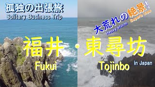 【東尋坊】おっさんの福井出張一人旅  後編【Fukui / Tojinbo in Japan】Latter half