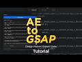 AEtoGSAP for After Effects Tutorial