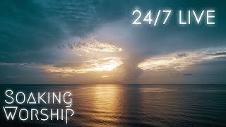 24/7 Beautiful Instrumental Hymns, Peaceful Relaxing Hymns with Ocean Sounds, Soothing Piano Hymns