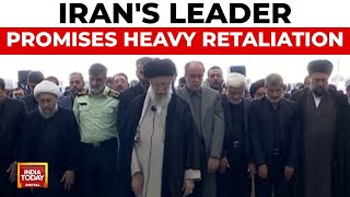 Iranian Supreme Leader Ayatollah Khamenei Challenges Israel, Promises Heavy Retaliation