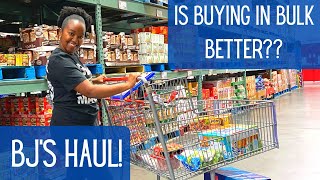 BJ’S Haul | Bulk Grocery Shopping with Coupons | Krys the Maximizer