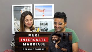 Pak Reacts to Meri Inter Caste Marriage | Stand Up Comedy | Pratyush Chaubey