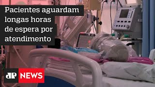 Pacientes sofrem com hospitais lotados no Distrito Federal