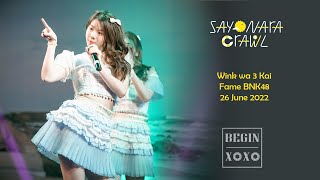 220626 Fame BNK48 Wink wa 3 Kai @RS Siracha