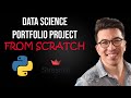 Data Science Portfolio Project From Scratch | Building a YouTube Data Dashboard with Streamlit